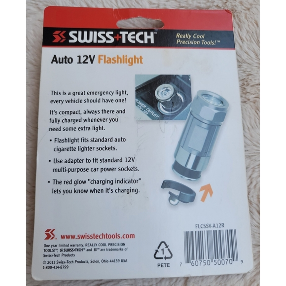 NEW Swiss Tech Auto 12V Flashlight - Picture 5 of 14